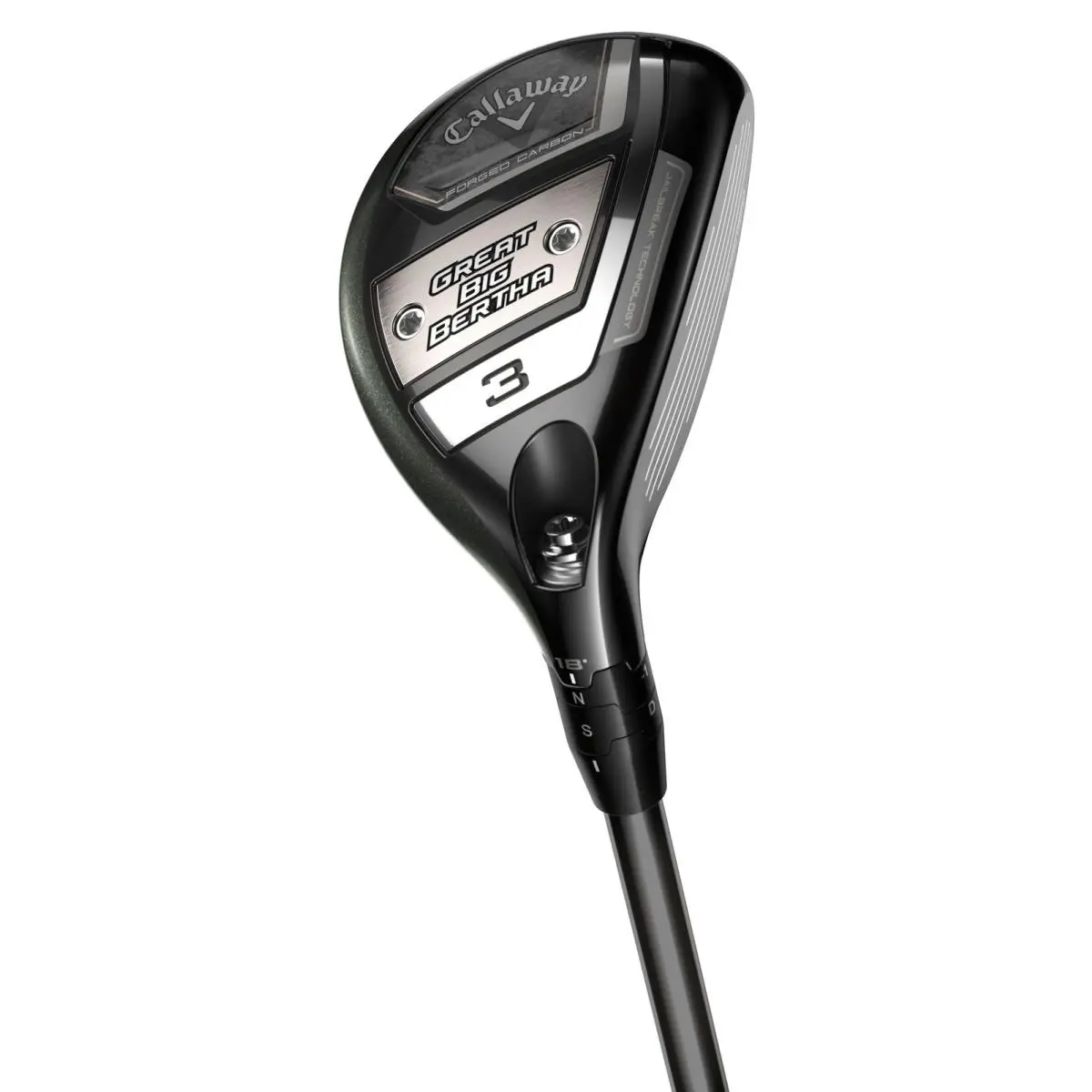 Left Hand Callaway Great Big Bertha 23 20 4H Hybrid Sr Helium Nanocore 60