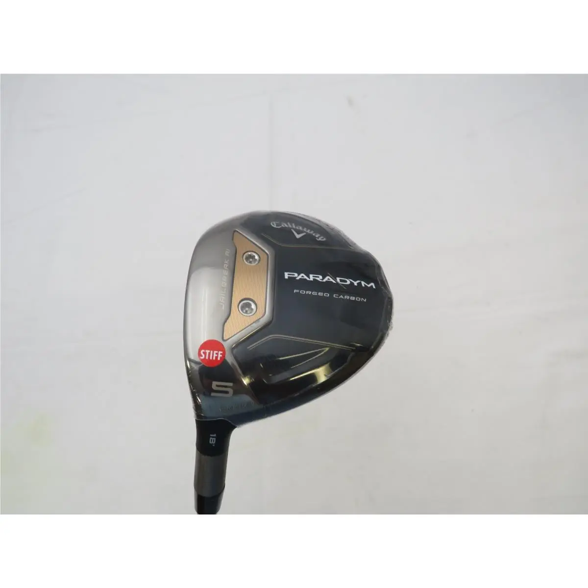 LH Callaway Paradym 18 5 Wood Hzrdus Gen 4 Silver 60g Stiff Flex +hc