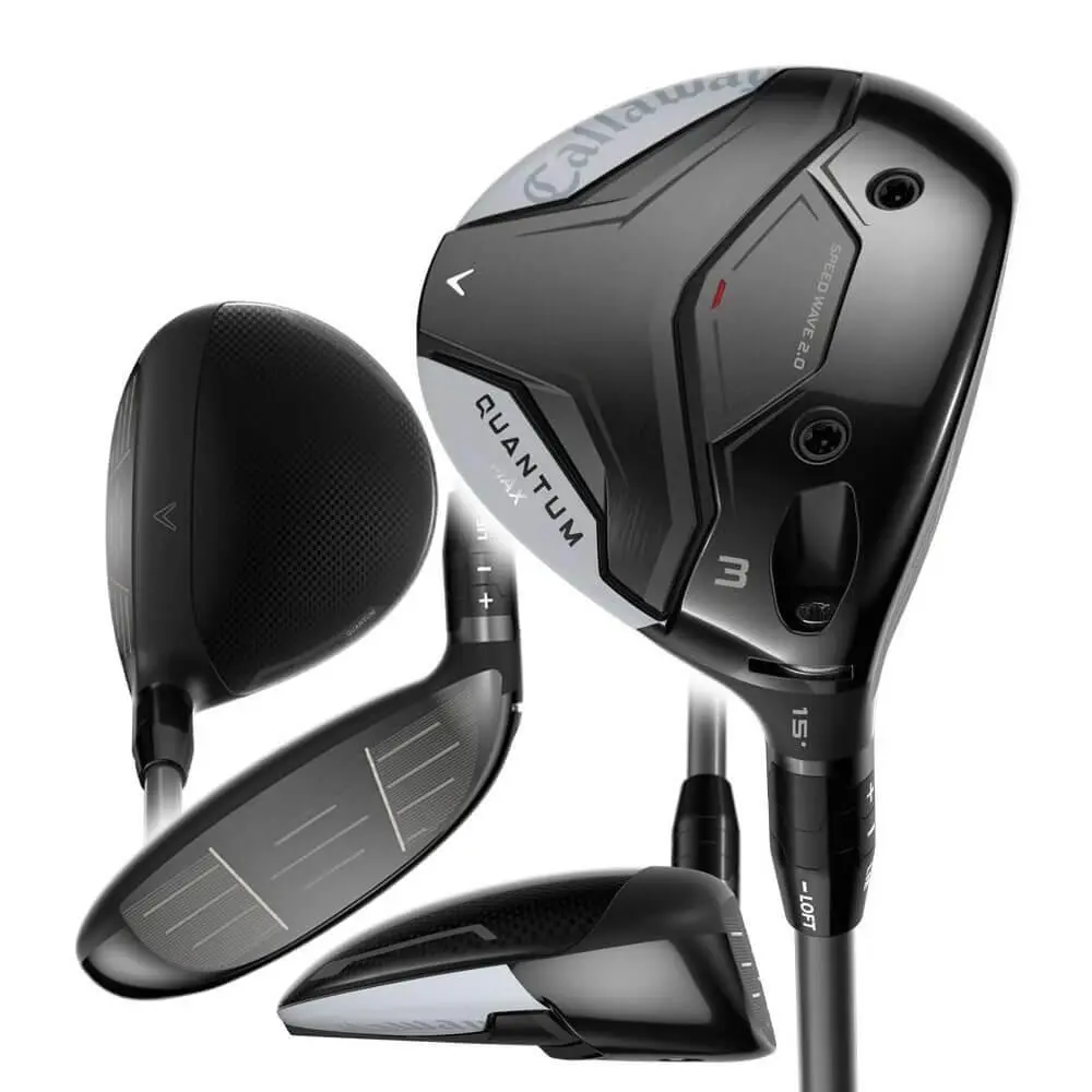 Callaway Women Quantum Max D Fairway Wood - 26 - Chrome