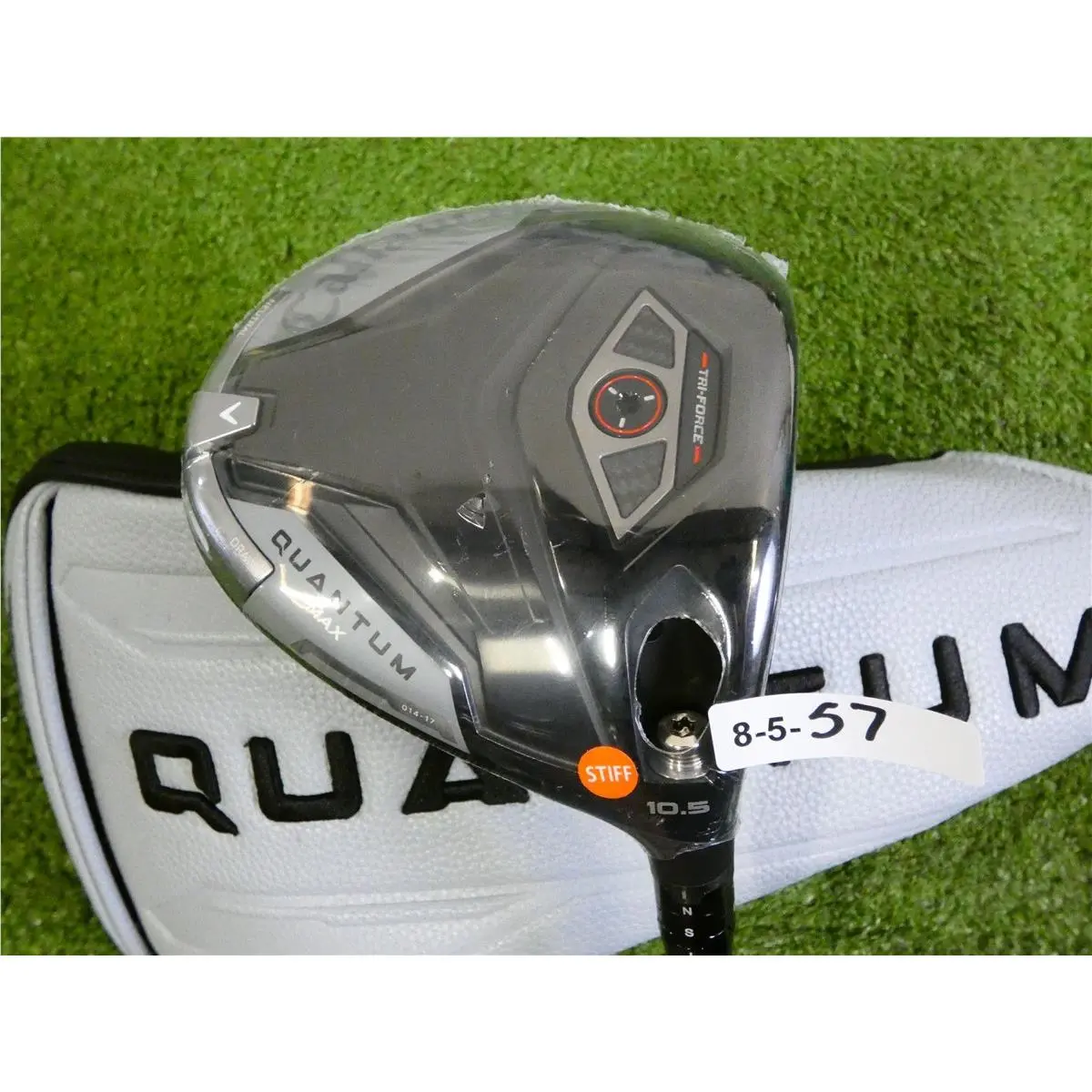 Callaway 2026 Quantum Max 10.5 Driver Denali Frost Silver 50 6.0 Stiff w HC