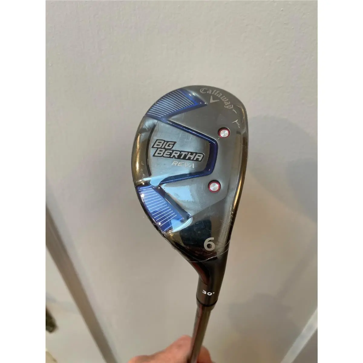 Callaway Big Bertha Reva In Plastic 6 Hybrid 30 Rch 45 Graphite Ladies Flex