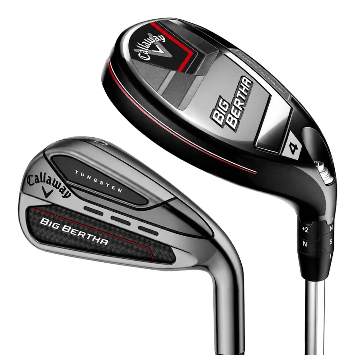 Callaway Golf Left-hand BB 23` Hybrid Combo Irons 4H/5H 6-PW AW Graph Regular