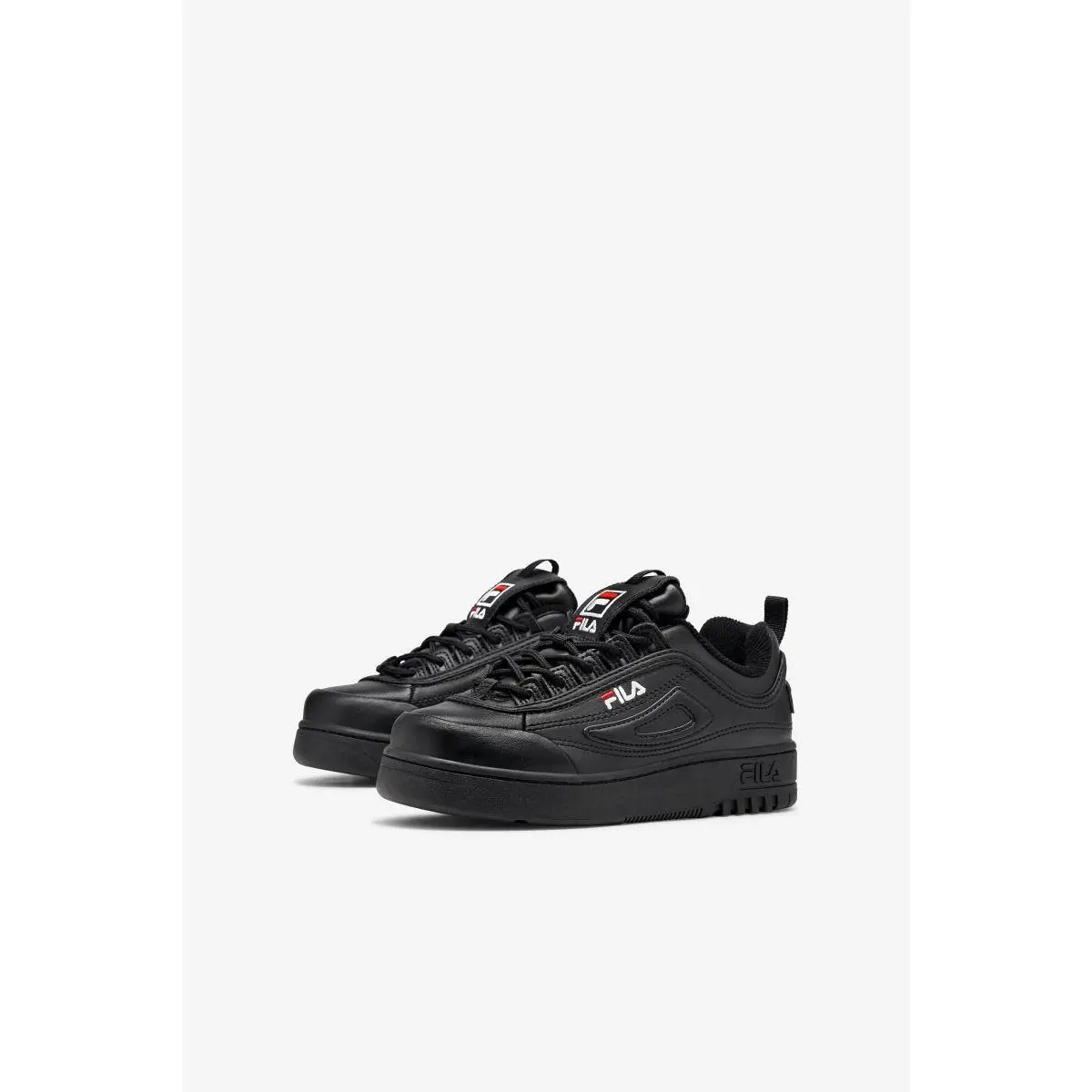 Fila shoes - 041468160219 - 041468160219 - BLACK/RED/BLACK 9