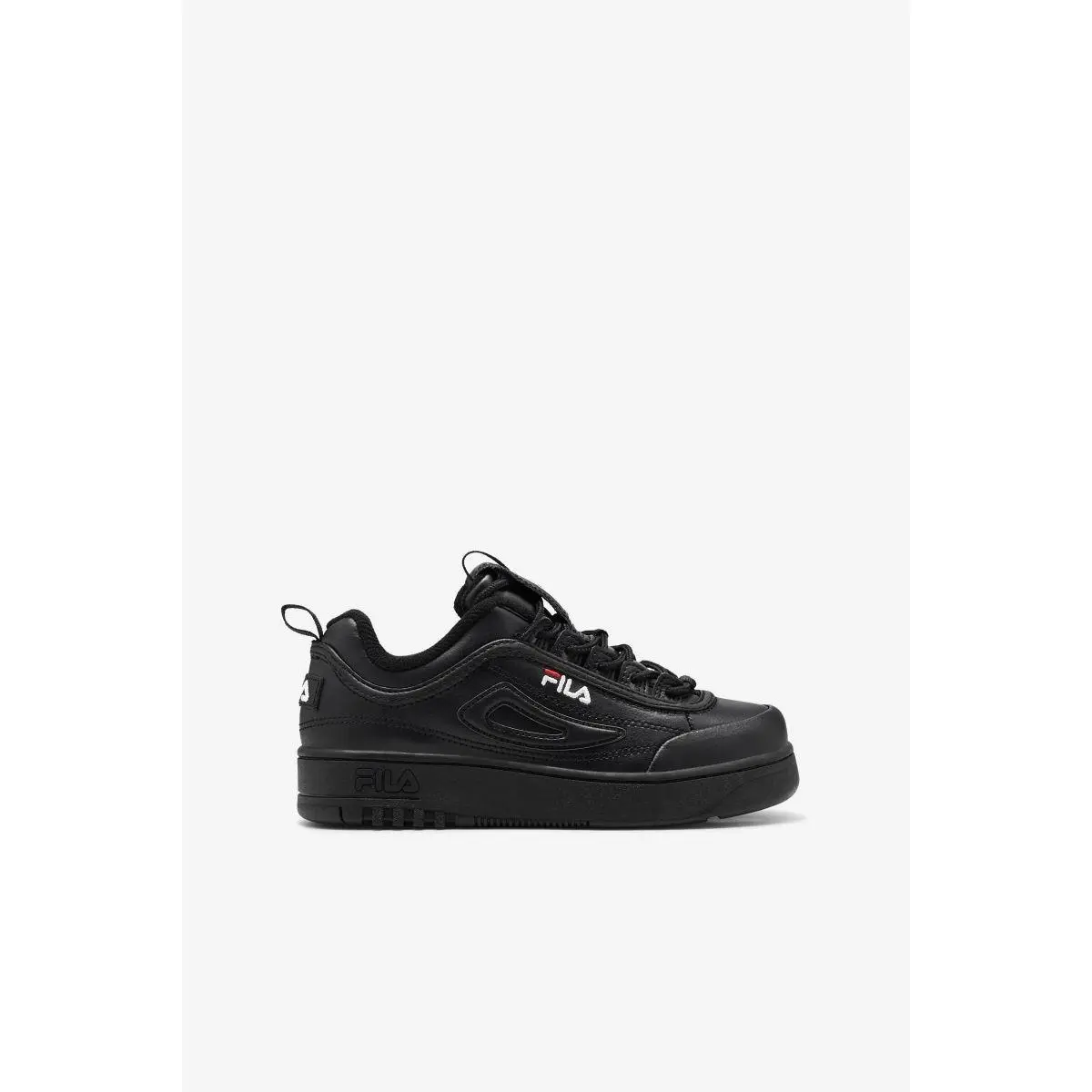 Fila shoes - 041468160219 - 041468160219 - BLACK/RED/BLACK 6