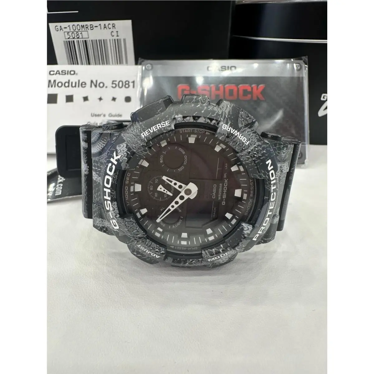 G-shock x Marcelo Burlon GA100MRB-1A Limited Edition by Casio
