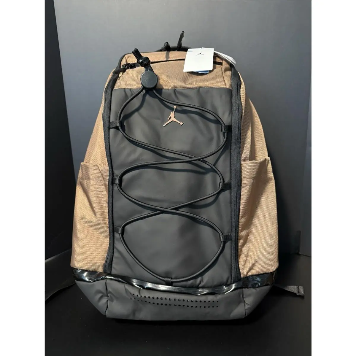 Jordan Archaeo Brown Sport Backpack 33L Basketball School MA0945 X1L Rare by Nike