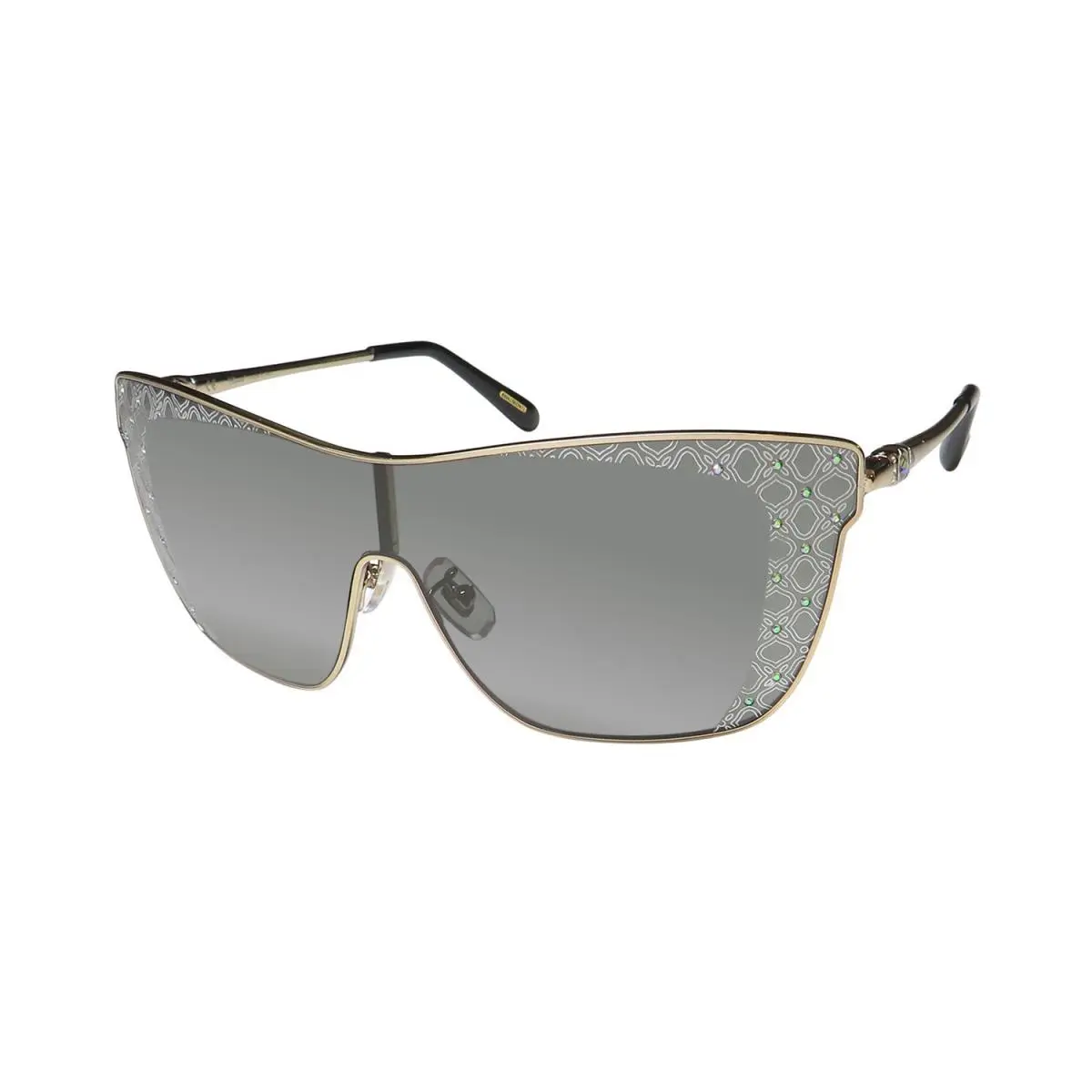 SCHC20S Sunglasses Exclusive Italian Designer Crystals ON Temples Womens by Chopard