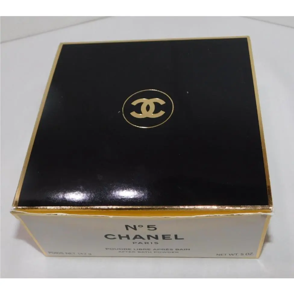 No 5 Poudre Apres Bain De Luxe Luxury Bath Powder Body Opened by Chanel