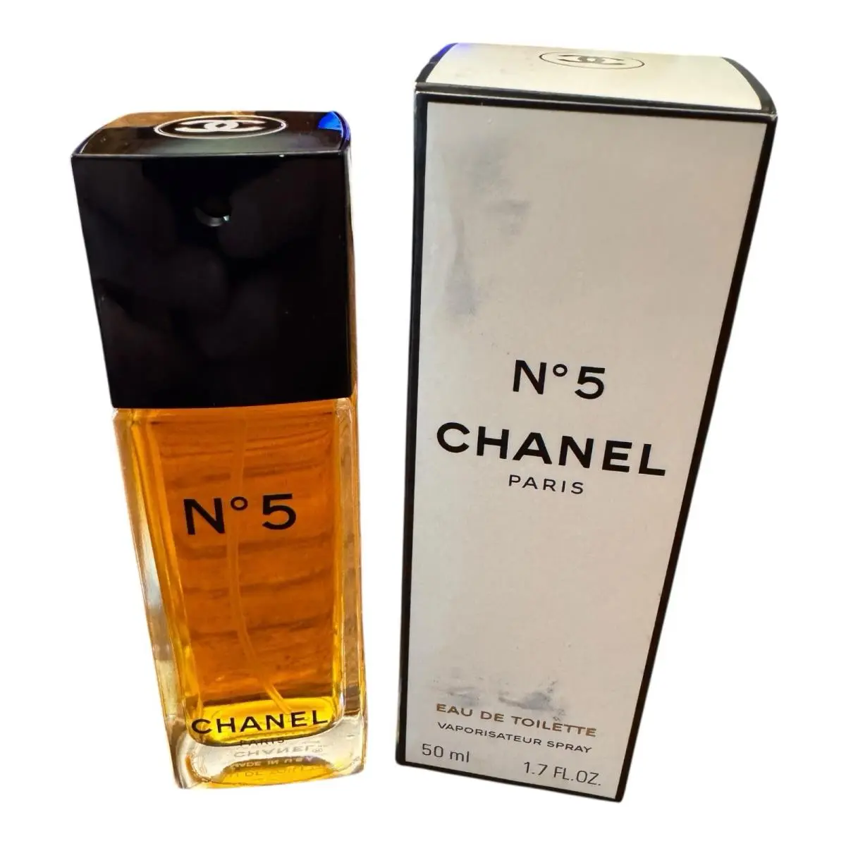 Vintage Chanel No 5 Eau De Toilette Spray 50ml 17 Oz Perfume