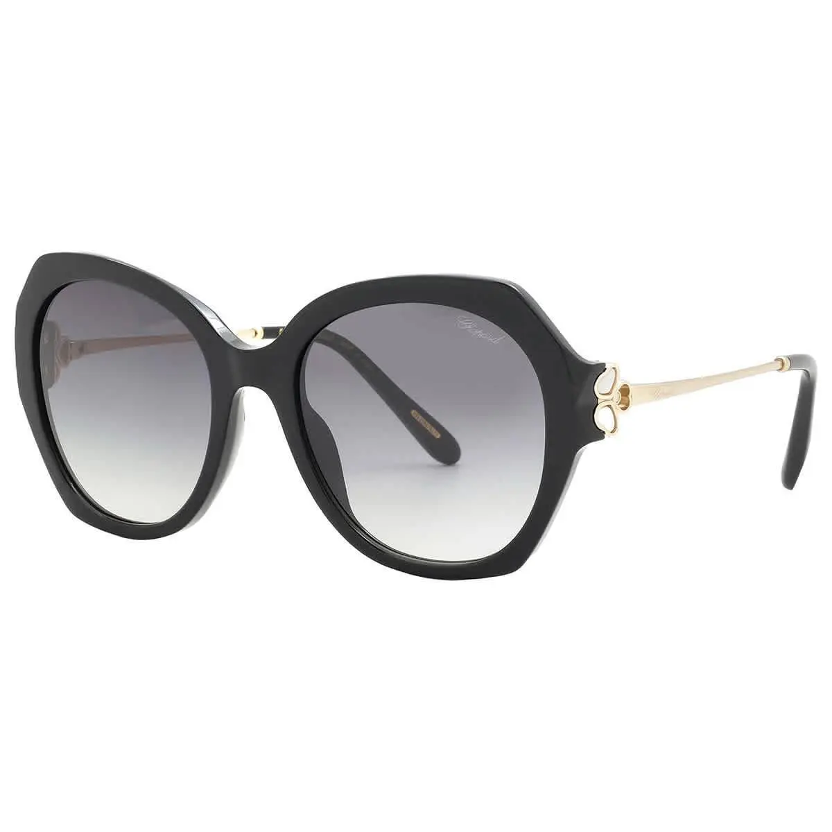 Grey Butterfly Ladies Sunglasses SCH354V 0700 54 SCH354V 0700 54 by Chopard