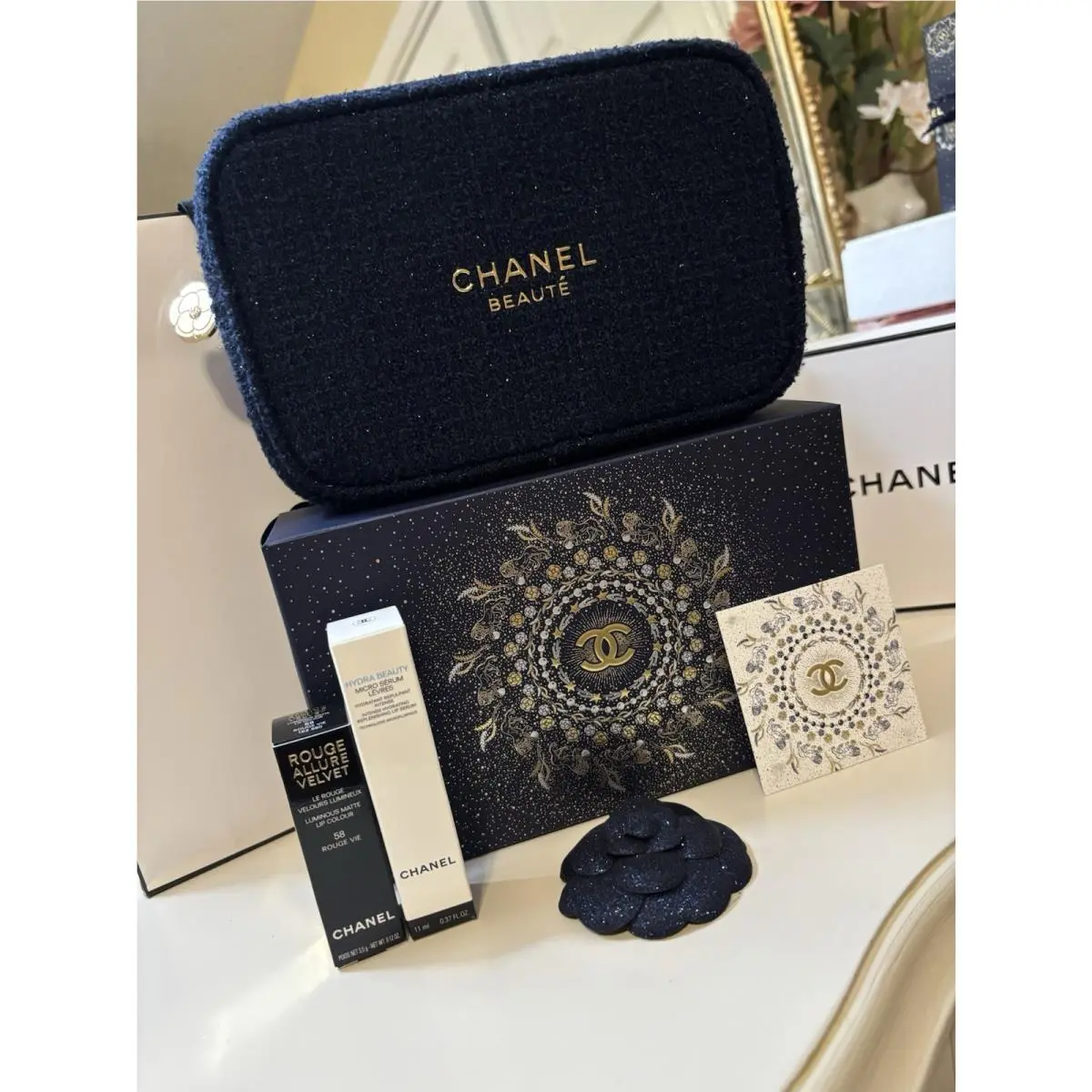2025 Chanel The Lip Routine Beauty Gift Set –