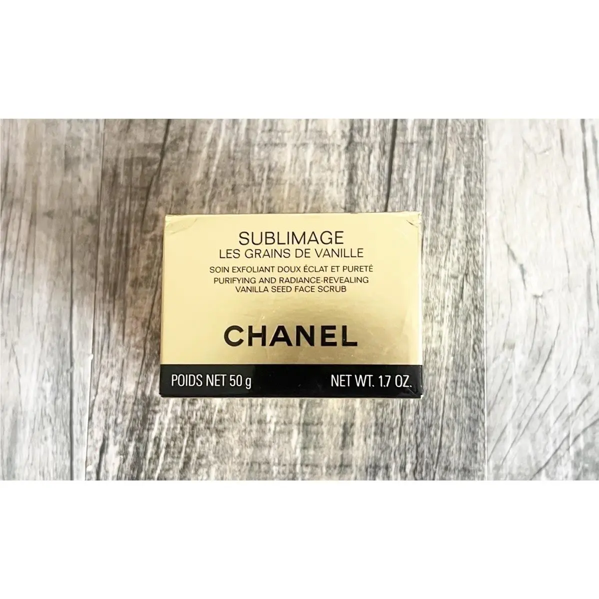 Chanel Sublimage Les Grains De Vanille Vanilla Seed Face Scrub 1.7oz