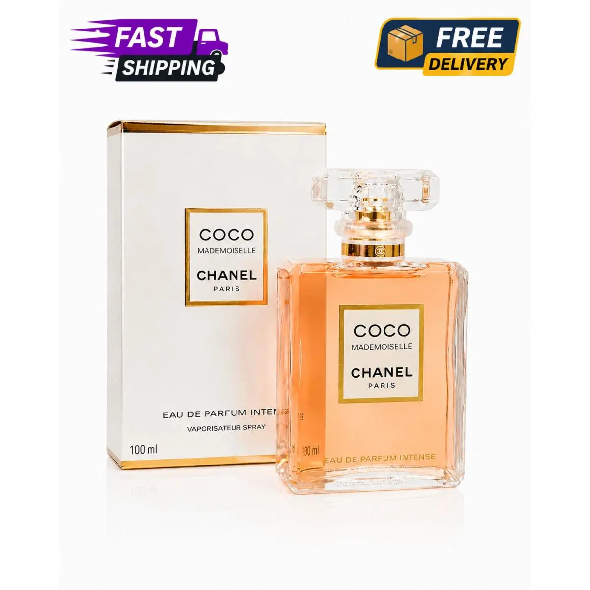 Chanel Coco Mademoiselle Eau de Parfum Intense Spray 3.4Oz Womens Perfume