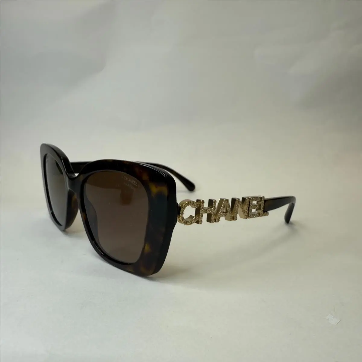 Chanel CH5422B C714/S9 Havana Frame w/ Brown Grad Polarized Lenses
