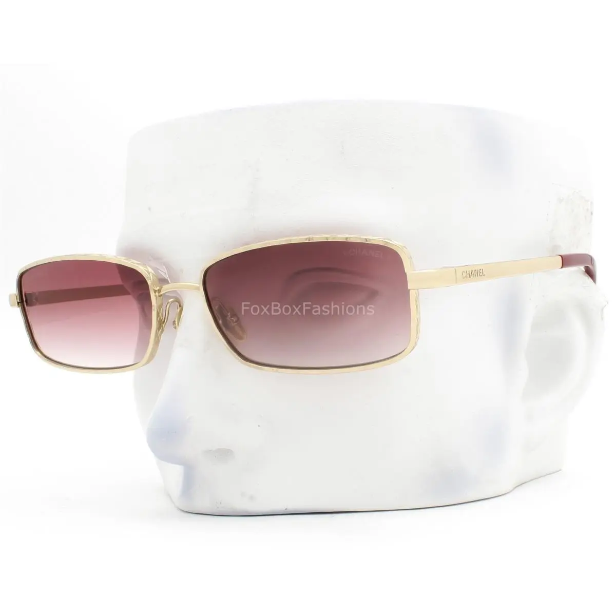 Sunglasses ch4295 418/8H Polished Pale Gold Violet Gradient with Case by Chanel