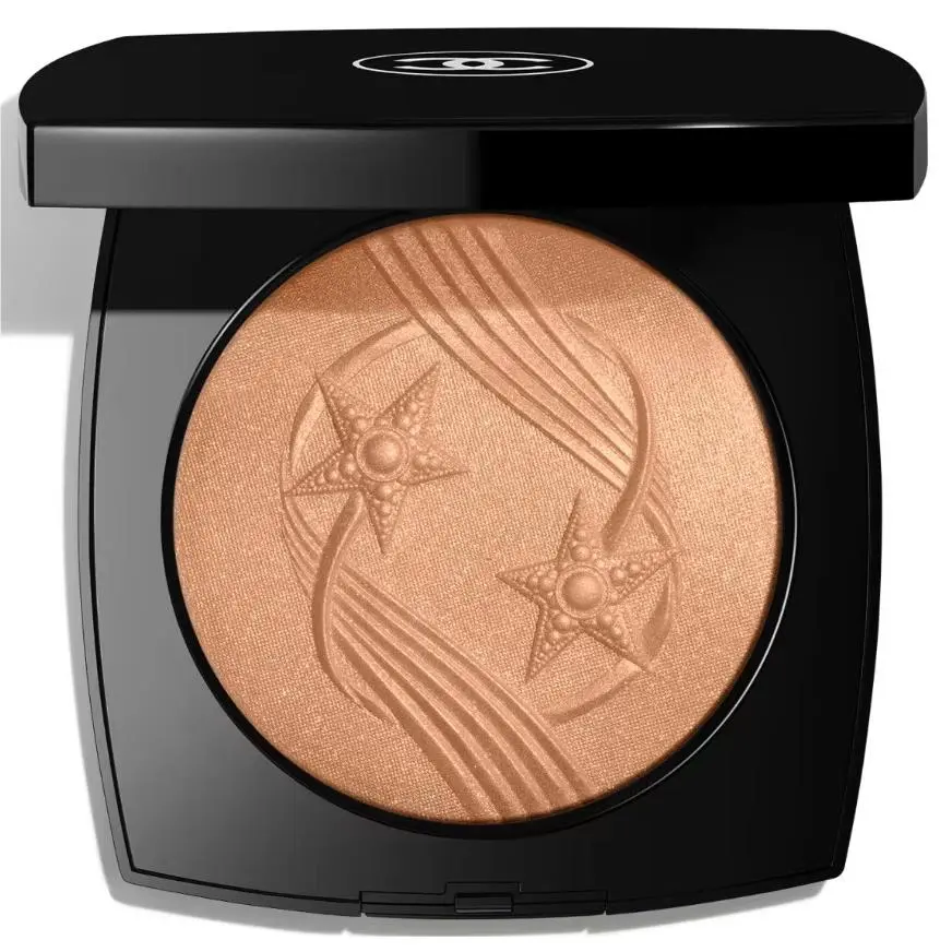 Chanel Les Symboles De Chanel Oversize Illuminating Face Powder Warm Gold