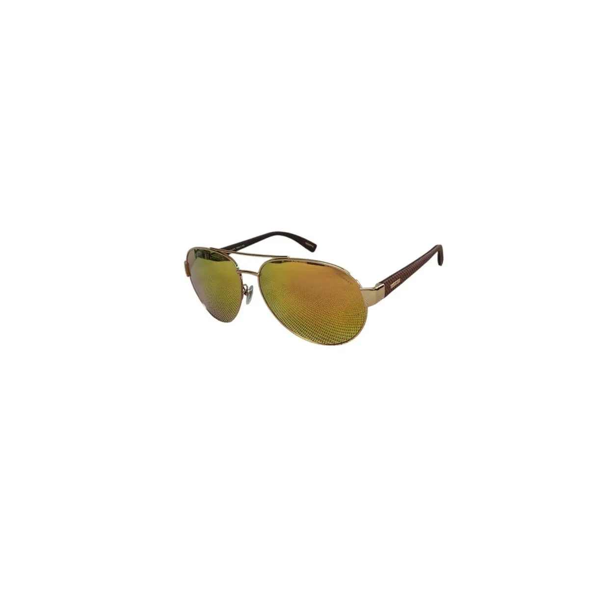 Aviator SCHB35V 300G Gold/gold Mirrored Lens Unisex Sunglasses 60mm by Chopard