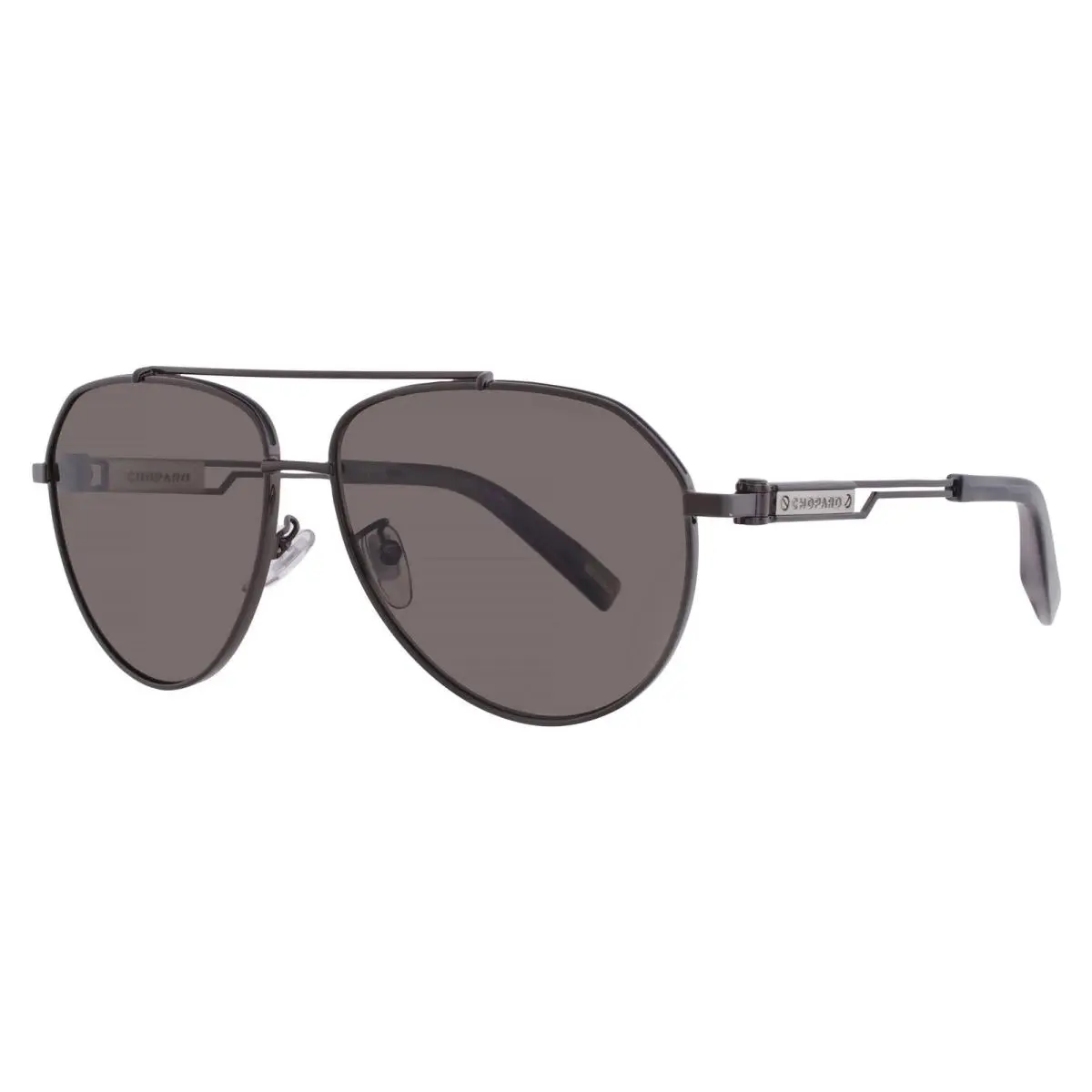 Chopard Smoke Pilot Men`s Sunglasses SCHG63 568P 62 SCHG63 568P 62