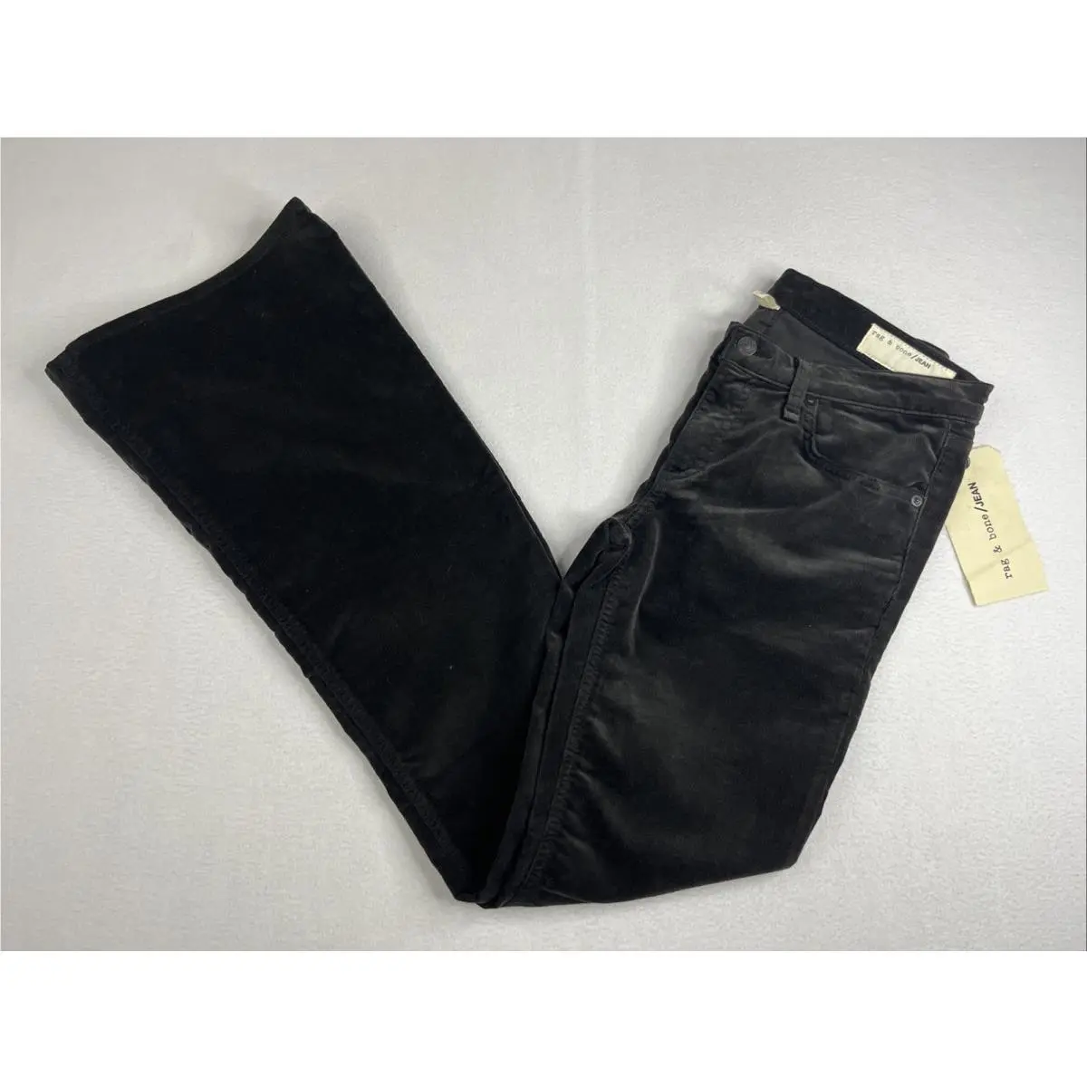 Rag Bone Jeans Women’s 28 Brown Elephant Bell Corduroy Pants Fits 30x34