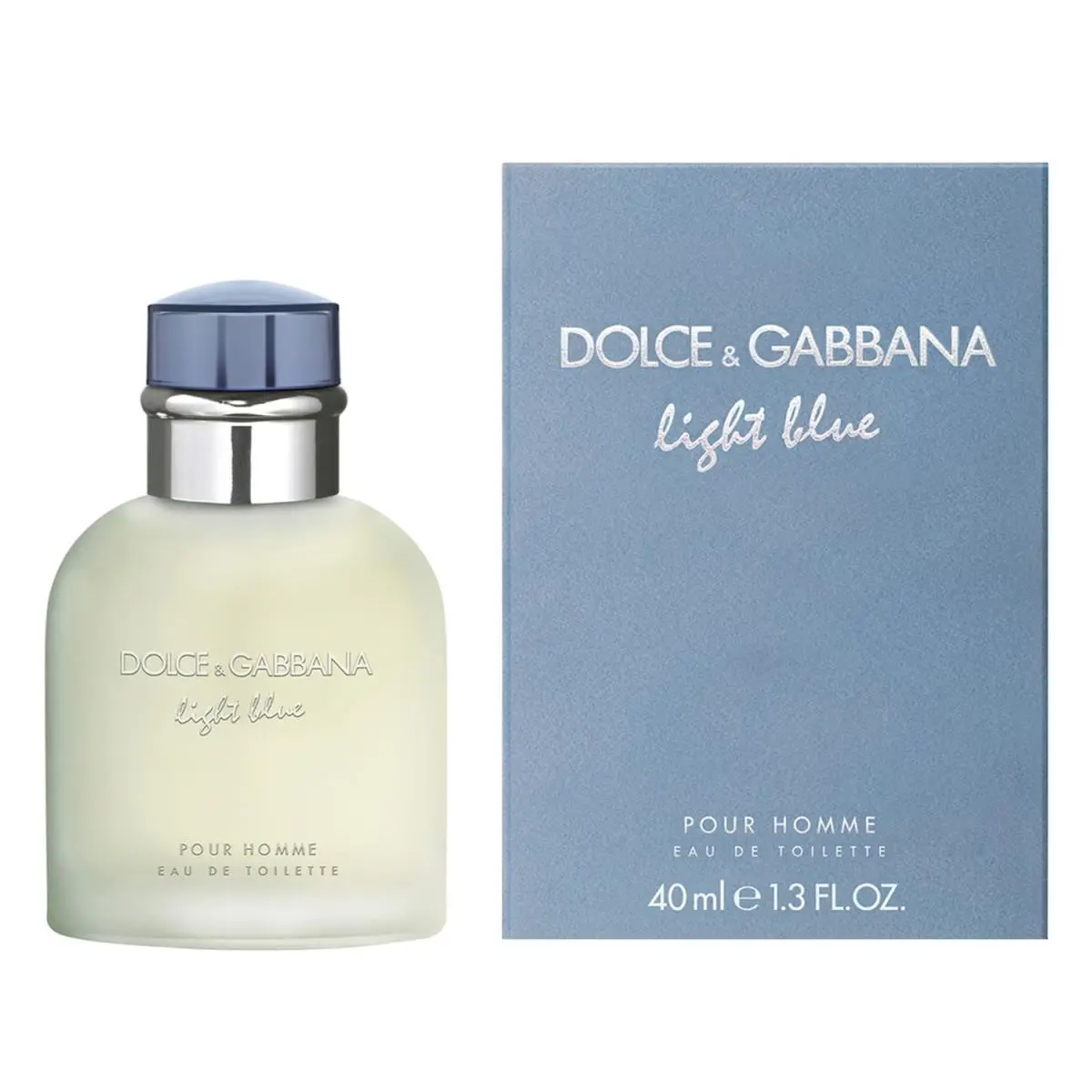 Cologne Light Blue Dolce Gabbana Eau De Toilette Spray Men 1.3 Oz 40ML by Dolce & Gabbana