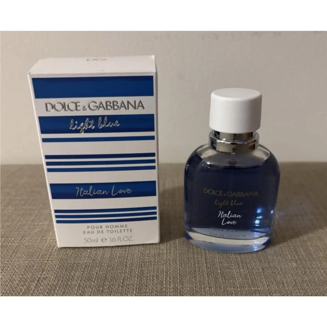 Dolce Gabbana Light Blue Italian Love Eau De Toilette 1.6 Fl Oz Read by Dolce & Gabbana
