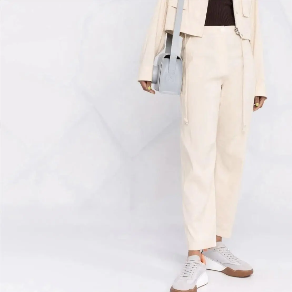Rag Bone Women’s Demi Linen Pant Trousers Khaki Size 4