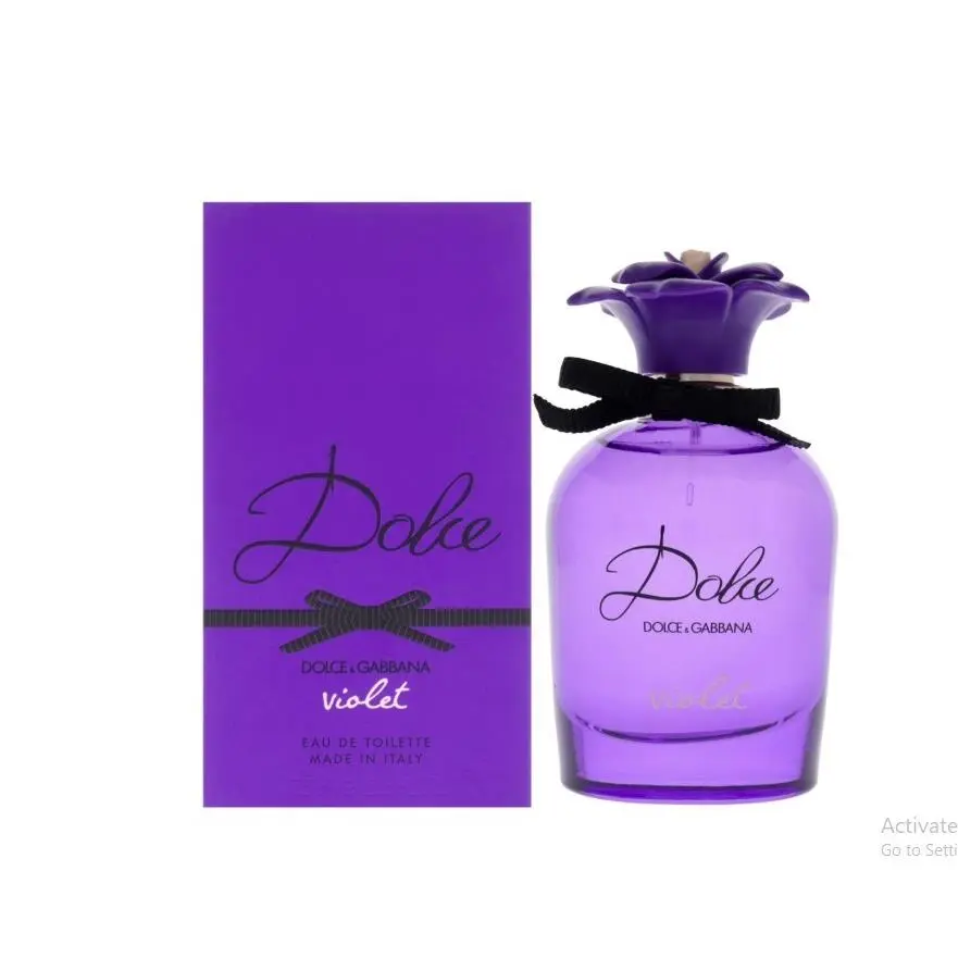 Vibrant Enchanting Dolce Gabbana Dolce Violet Eau De Toilette Women`s Perfume by Dolce & Gabbana