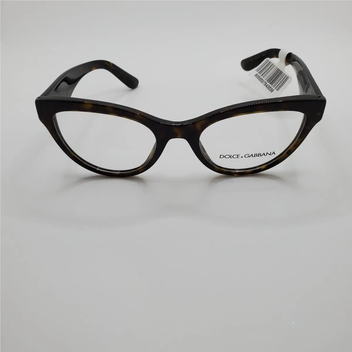 Dolce Dolce & Gabbana DG3372 Gabbana DG3372 Womens Eyeglasses Frame Dark Turtle Cat Eye 52-20-145 mm