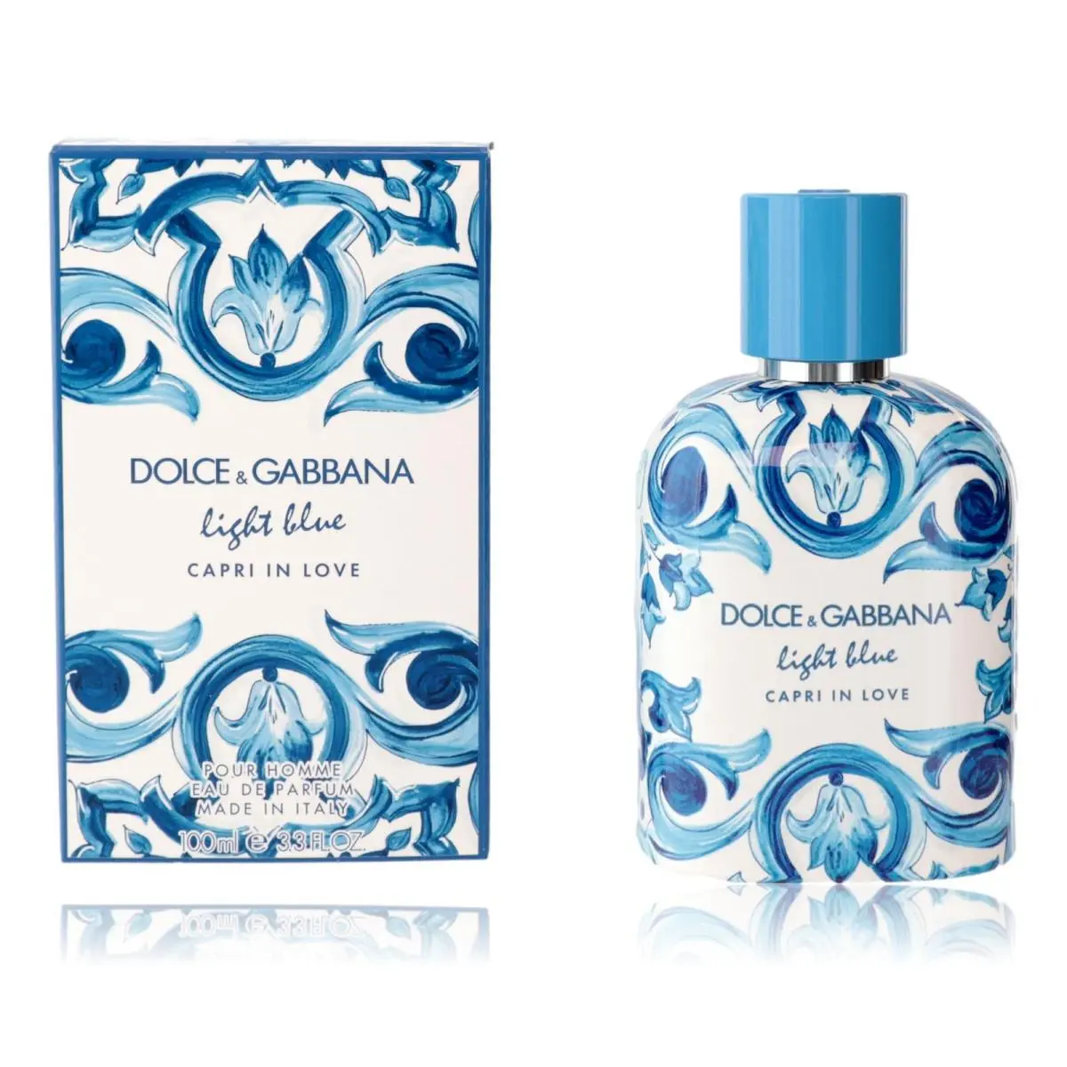 Light Blue Capri In Love by Dolce Gabbana 3.3 oz Edp Spray For Men