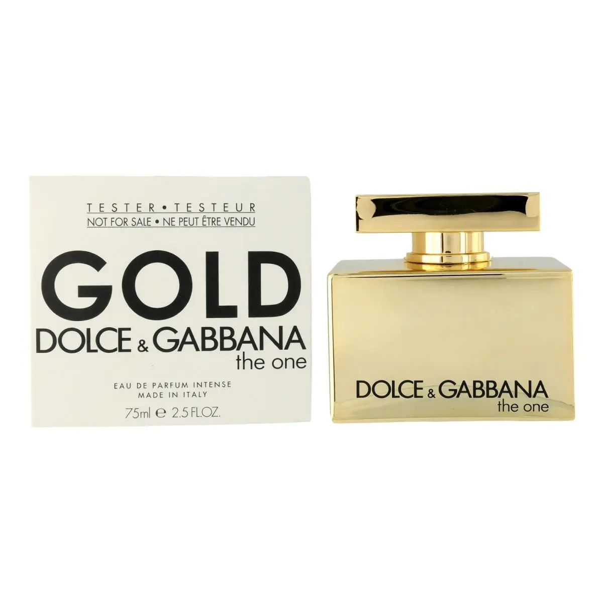 The One Gold by Dolce Gabanna 2.5 oz Edp Intense Spray Tester by Dolce & Gabbana