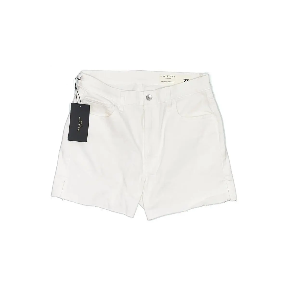 Rag Bone Women White Shorts 27W