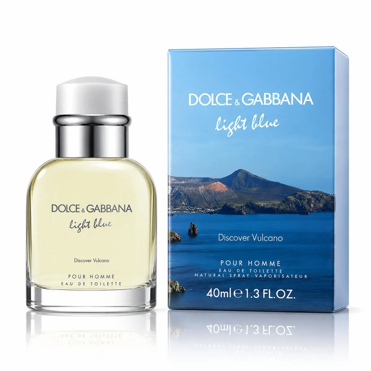 Light Blue Discover Vulcano by Dolce Gabbana 1.3 oz 40ml Eau De Toilette Spray by Dolce & Gabbana