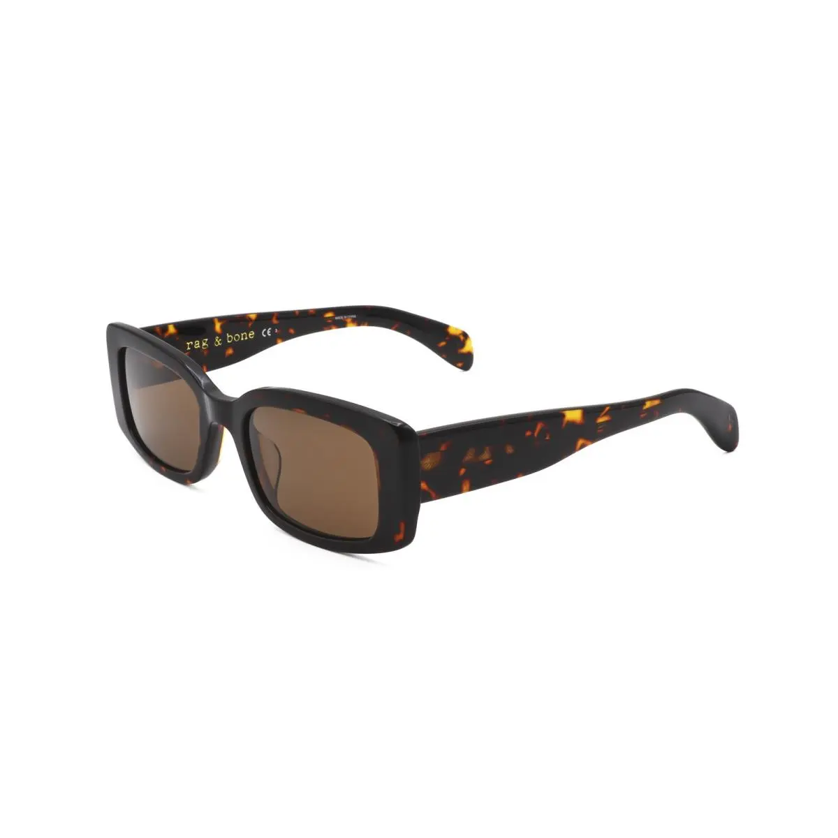 Rag Bone Unisex 52mm Havana Sunglasses RNB6002-S-086-52 by Rag & Bone
