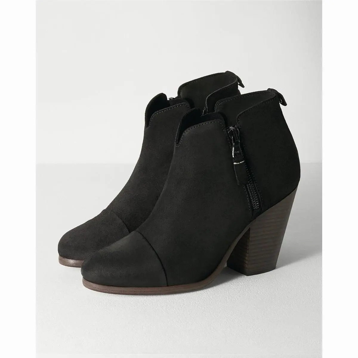 Rag Bone Margot Black Suede Leather Boot 6.5