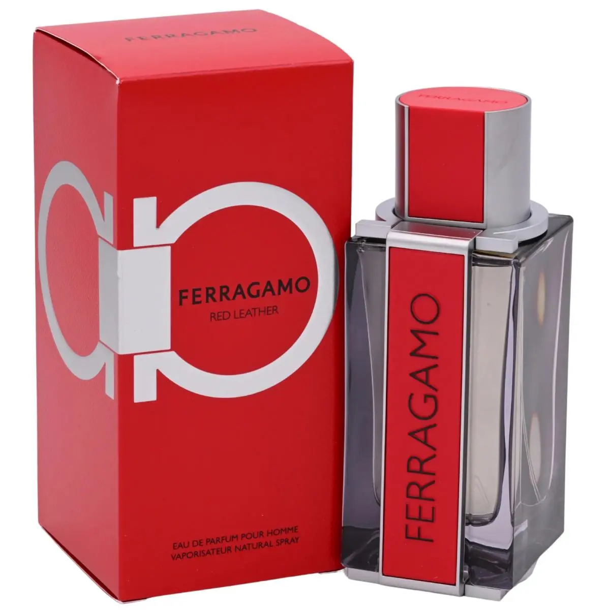 Red Leather Edp Spray Men 3.4 oz 100ml Ferragamo by Salvatore Ferragamo