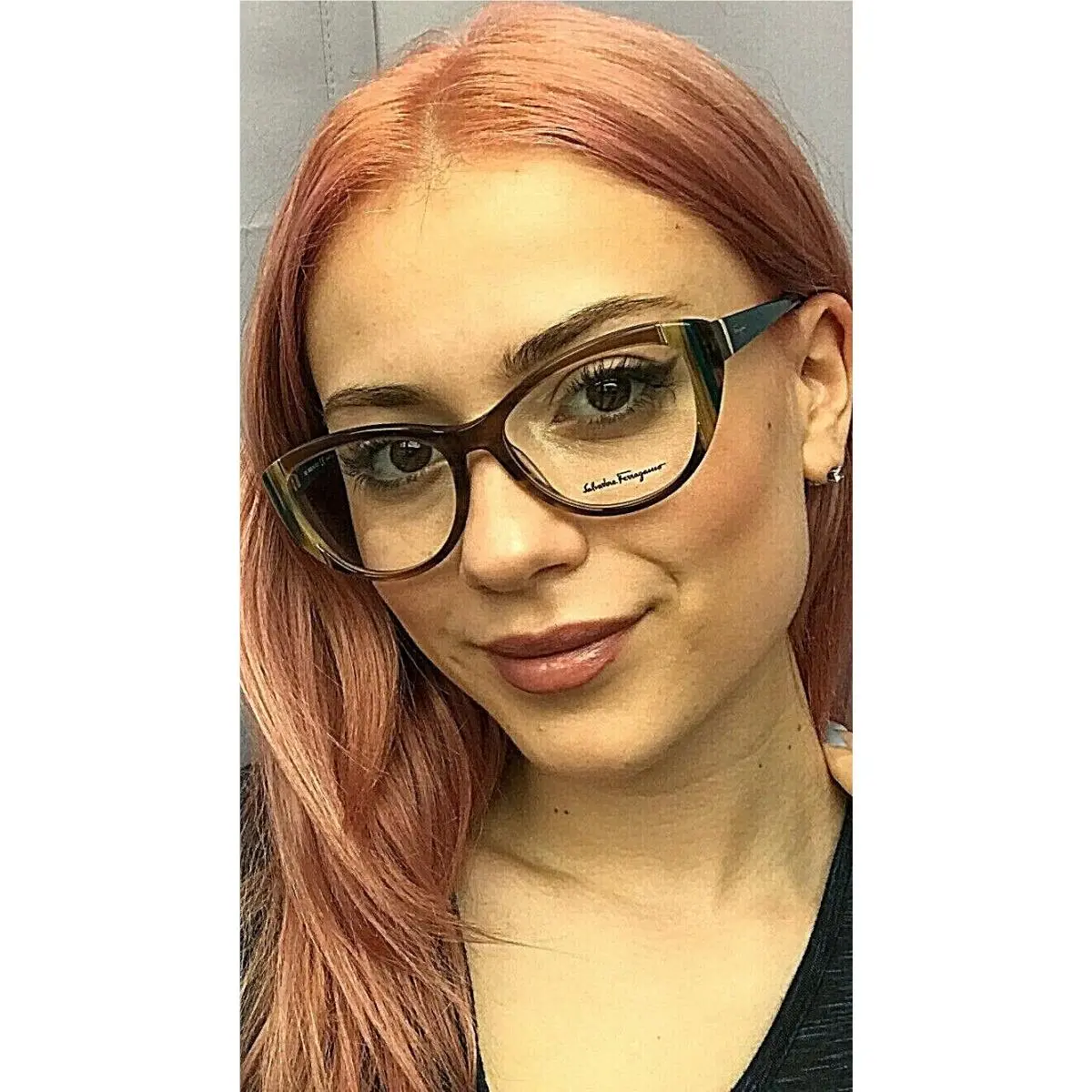 Salvatore Ferragamo SF 2683 216 53mm Havana Cat Eye Women`s Eyeglasses Frame