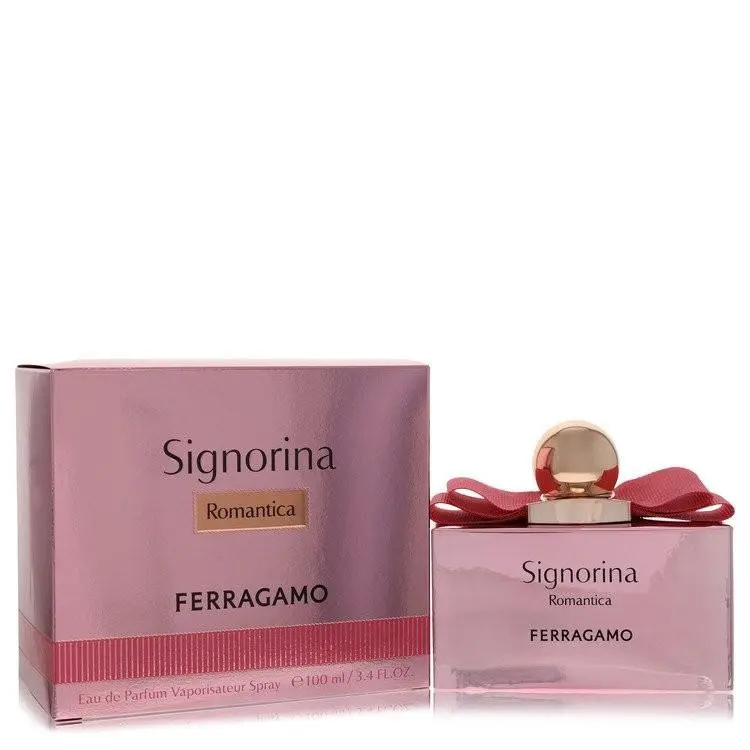 Signorina Romantica  Eau De Parfum Spray 3.4 oz For Women by Salvatore Ferragamo