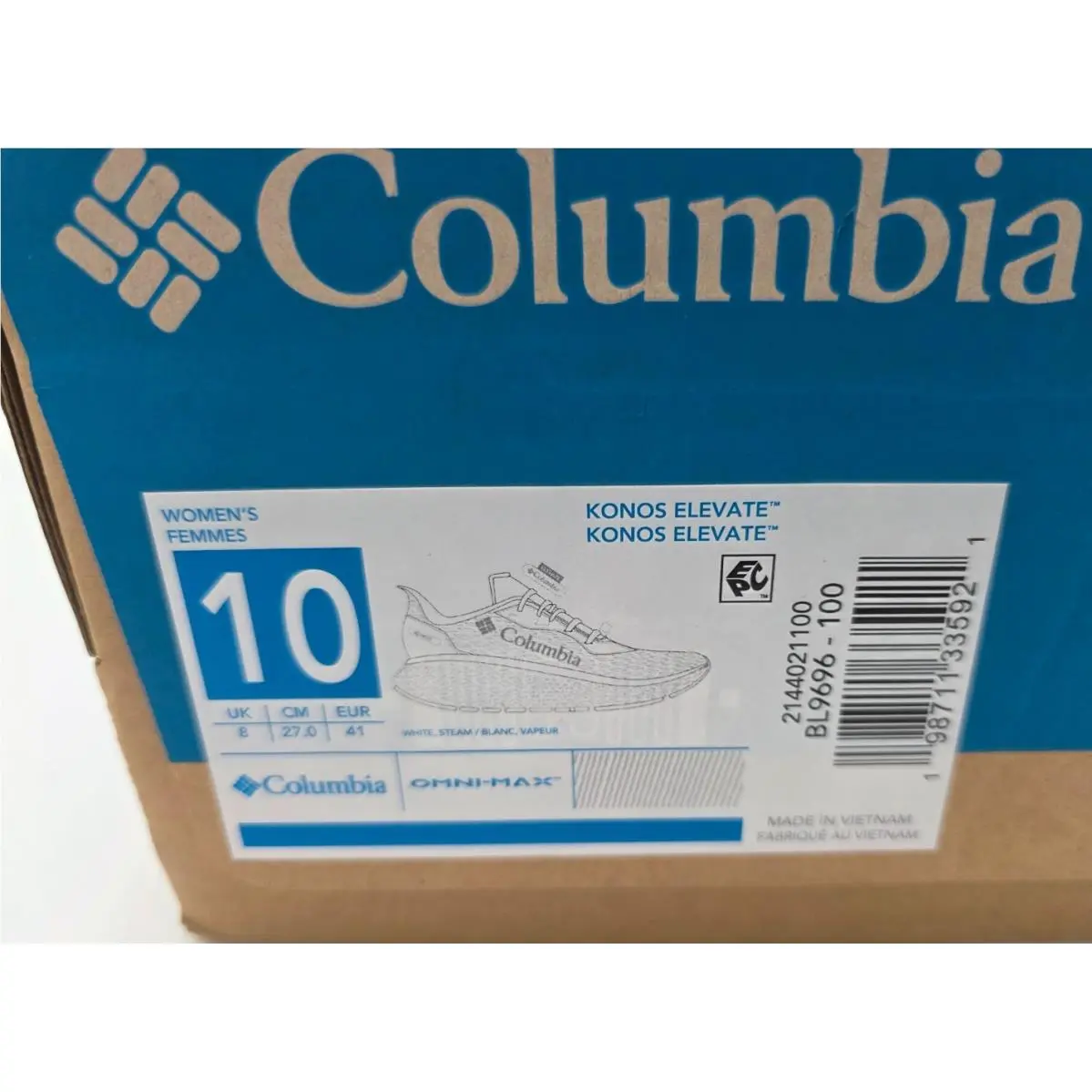 Columbia shoes - Columbia Konos Elevate - Konos Elevate - 2144021 - White Slate 7