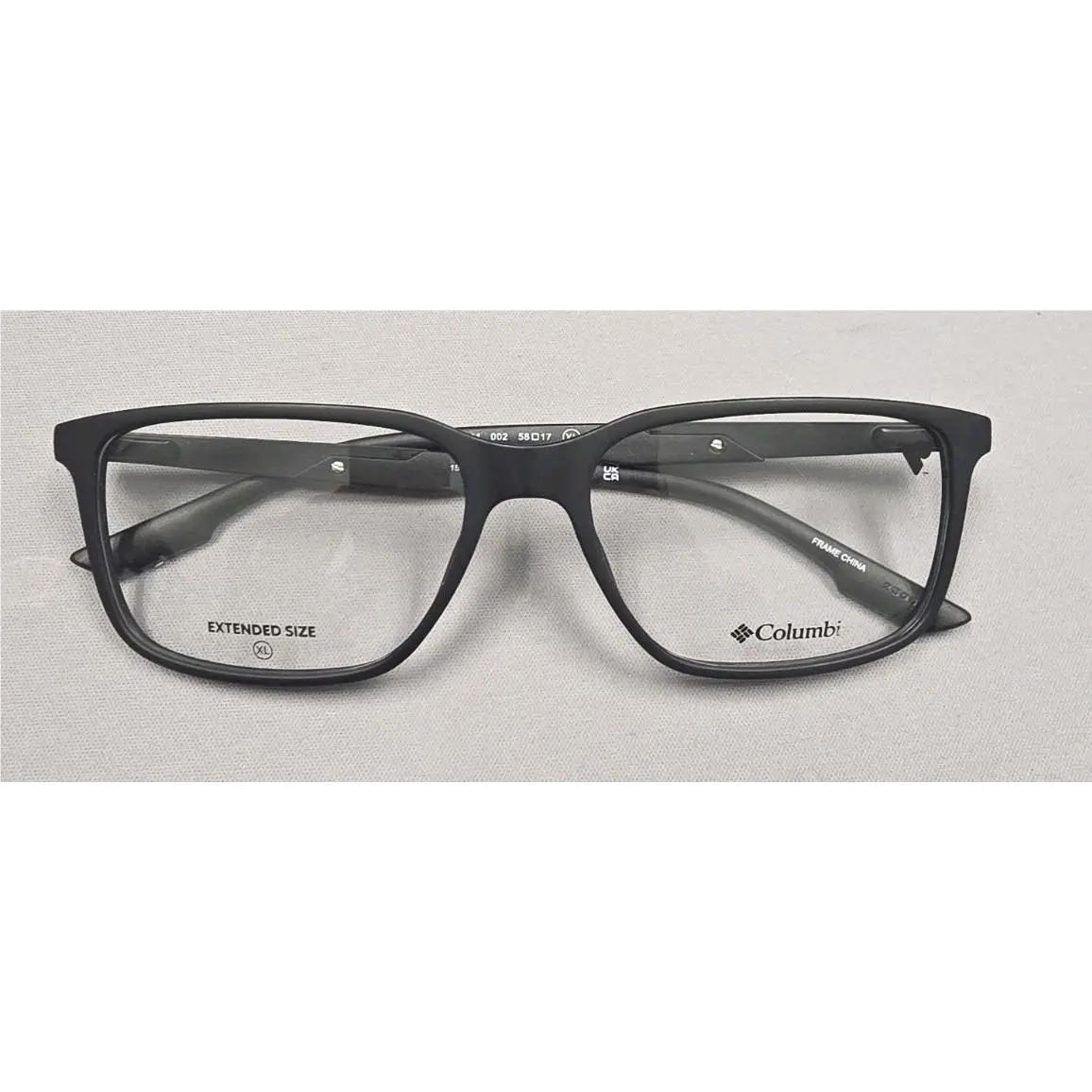 Columbia Eyeglasses Frames Only C8041 002 58-17-150 Black