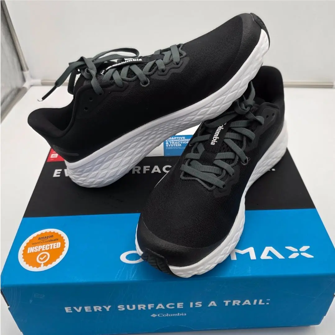 Columbia shoes - Columbia Konos Featherweight - Konos Featherweight - 2141621 - Black / White (UPC: 195982904016) 12