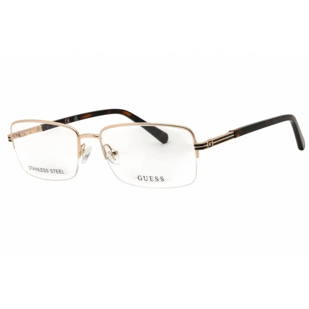GU50044 032 Pale Gold 57mm Eyeglasses by Guess