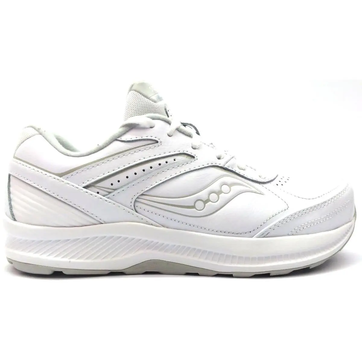 Saucony Women`s Echelon Walker 3 Walking Shoes Leather Lace-up Comfort