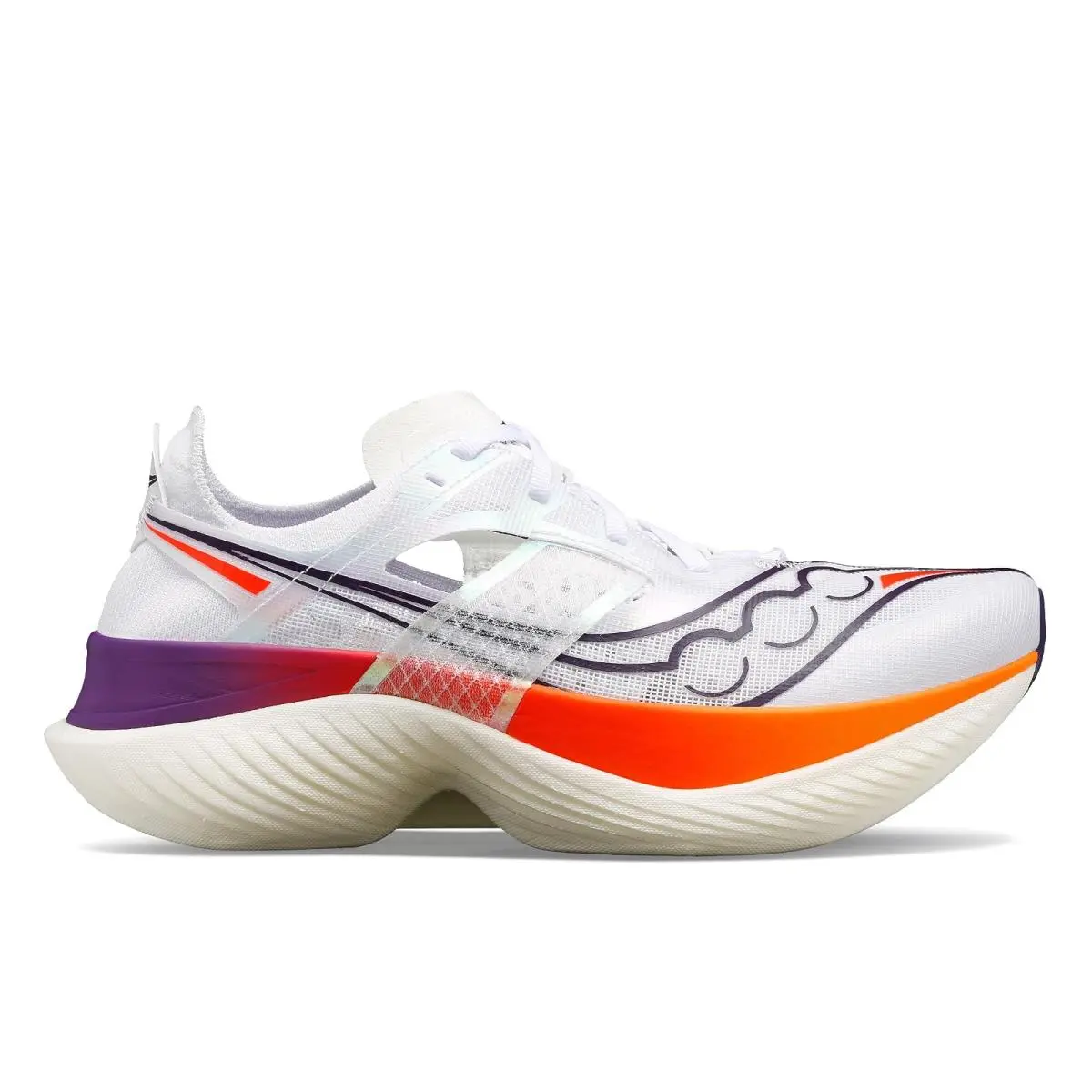 Saucony shoes - White/Vizired 10