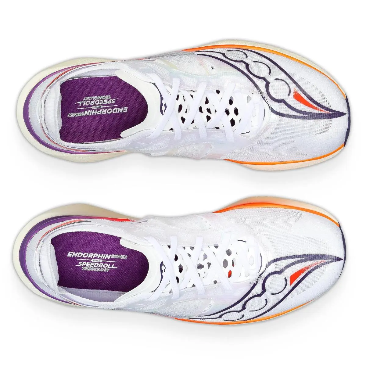 Saucony shoes - White/Vizired 6