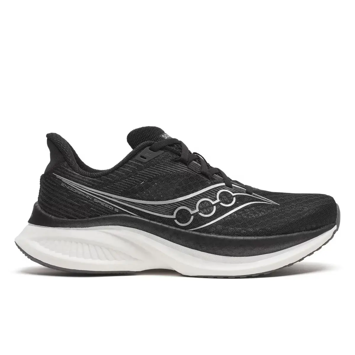 Saucony Men Endorphin Speed 5 Wide Shoes - Black | White