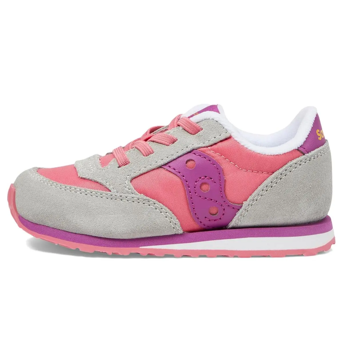 Saucony shoes - Grey/Purple/Coral 2