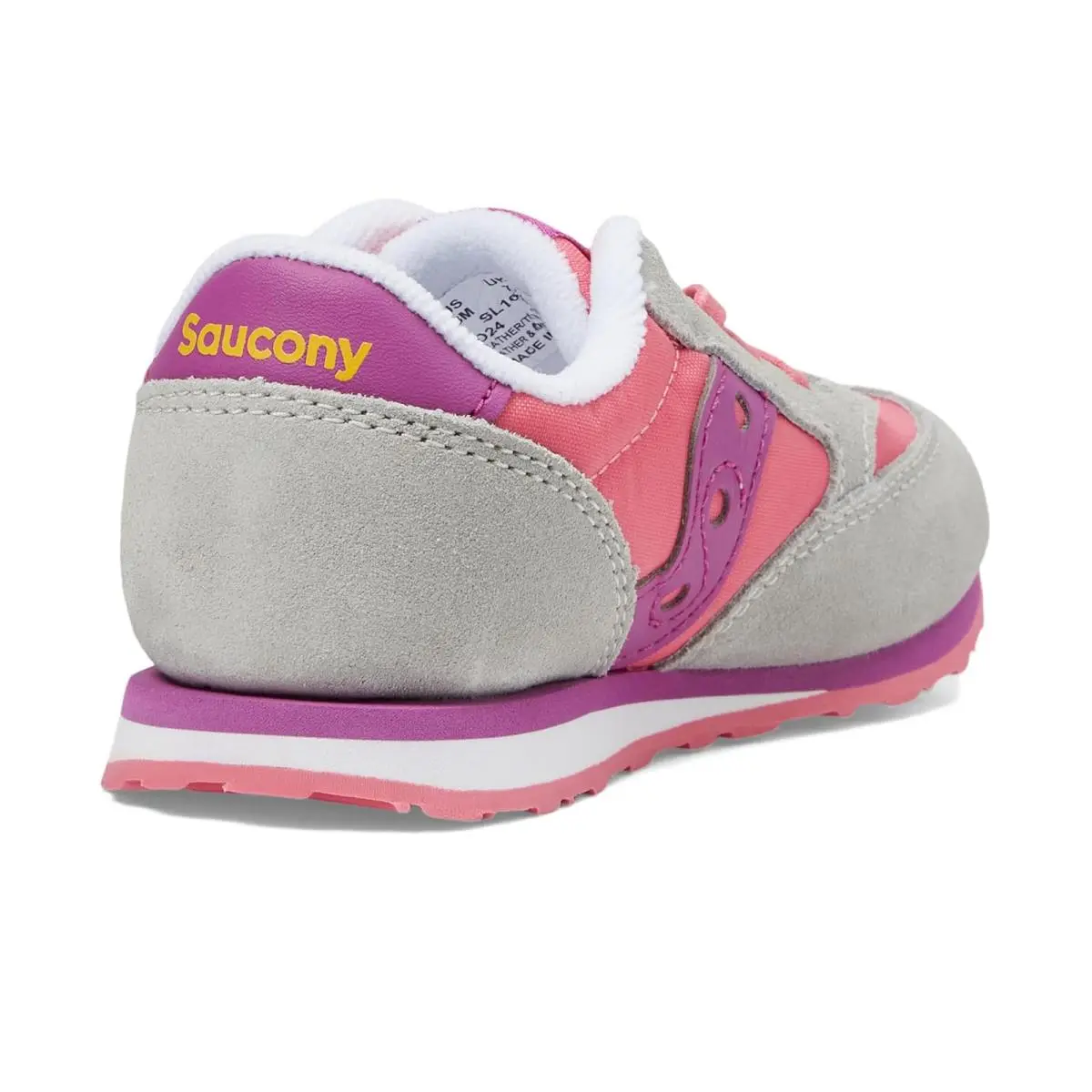 Saucony shoes - Grey/Purple/Coral 3