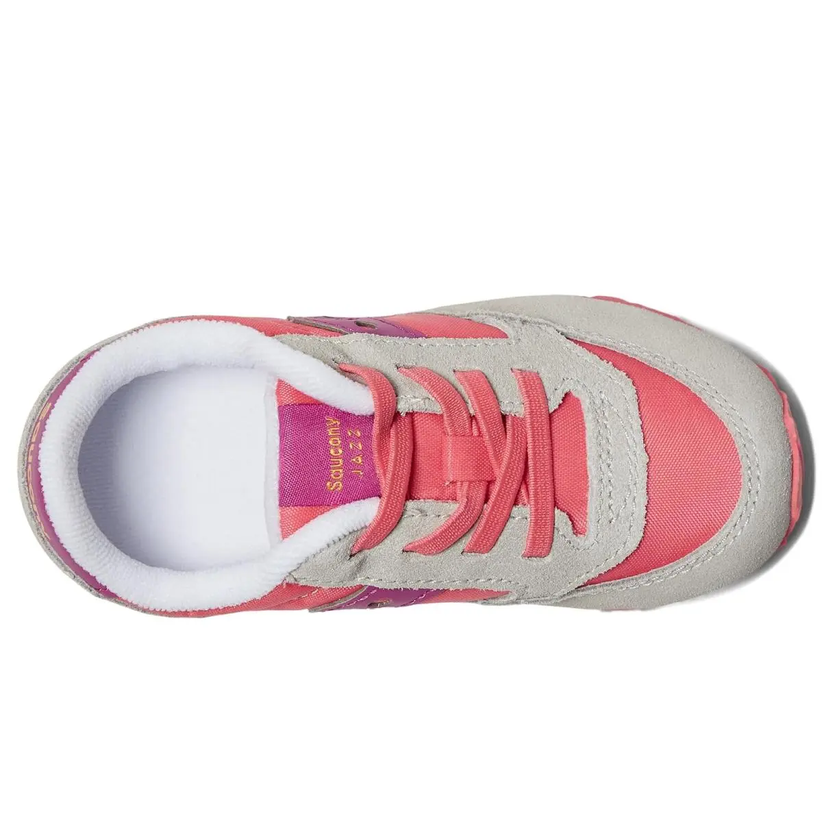 Saucony shoes - Grey/Purple/Coral 6