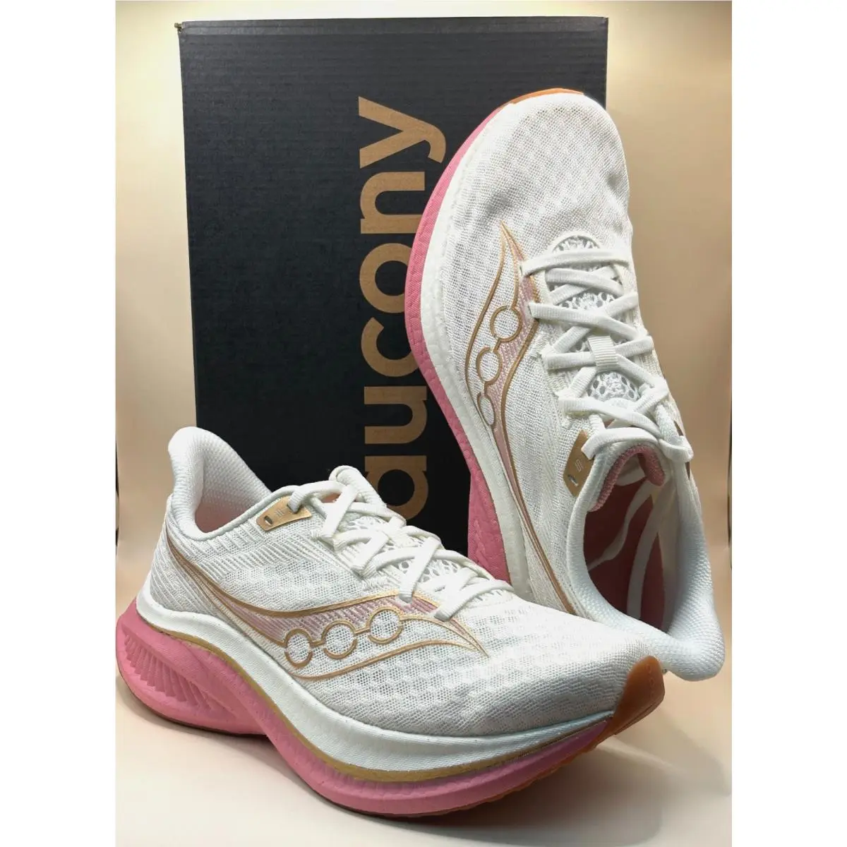 Saucony Endorphin Speed 5 S11007-140 Ivory/mauve Medium Women`s Running Shoes