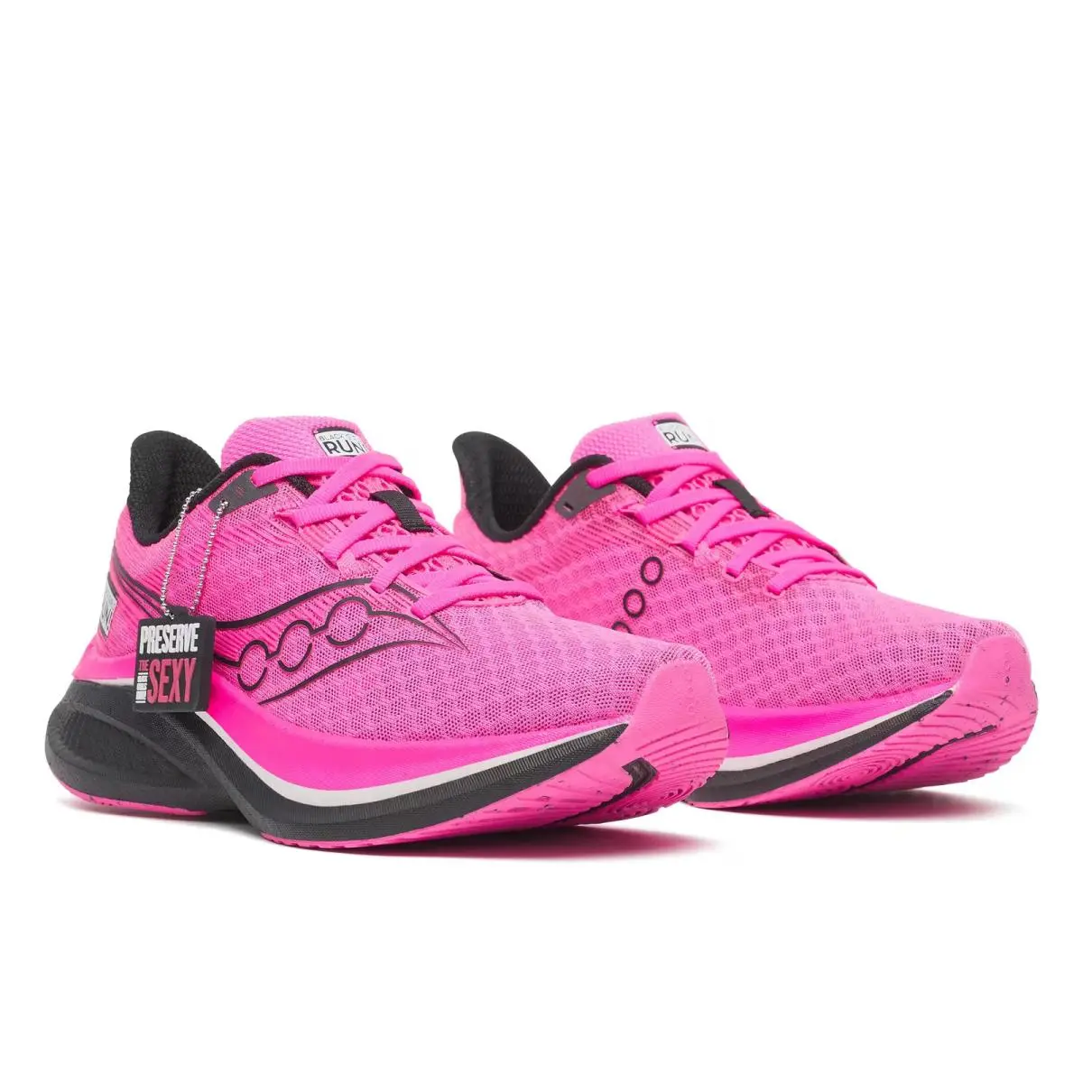 Saucony shoes - Hot Pink | Black 6